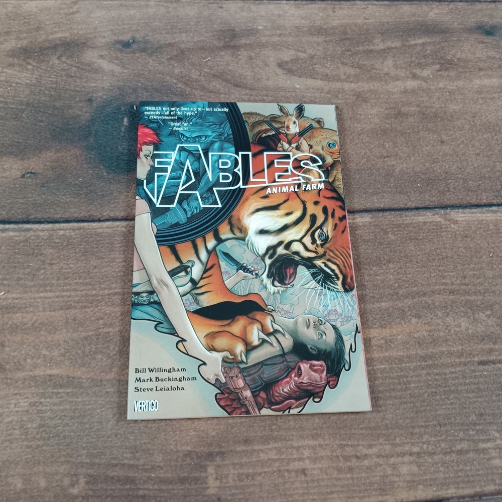 Fables Volume 6 Animal Farm Graphic Novel Bill‎ Willingham Vertigo TPB